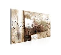 Tableau Hammer (1 Part) Beige Narrow-Taille L 135 x H 45 cm