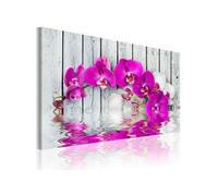 Tableau harmonie: orchidée-Taille L 60 x H 40 cm