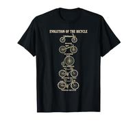 Tableau Historique de vélo Evolution Bike T-Shirt