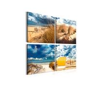 Tableau Holiday at the Seaside-Taille L 80 x H 80 cm