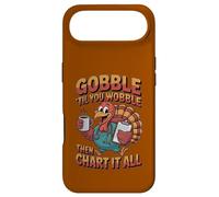Tableau Humoristique pour infirmière Thanksgiving Turquie Gobble Wobble Chart Humour RN Coque pour iPhone Air