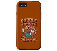 Tableau Humoristique pour infirmière Thanksgiving Turquie Gobble Wobble Chart Humour RN Coque pour iPhone SE (2020) / 7/8
