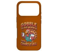 Tableau Humoristique pour infirmière Thanksgiving Turquie Gobble Wobble Chart Humour RN Coque pour iPhone 17 Pro