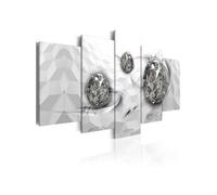 Tableau Immersed Silver-Taille L 200 x H 100 cm