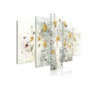 Tableau Imprimé 5 Panneaux "Autumn Leaves Wide" 100 x 200 cm