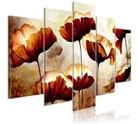 Tableau Imprimé 5 Panneaux "High Summer Wide" 100 x 200 cm Multicolore G