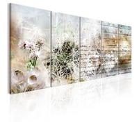 Tableau Imprimé "Abstract Dandelions I" 90 x 225 cm Multicolore G