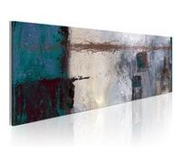 Tableau Imprimé "Accents Turquoise" 40 x 120 cm Multicolore G