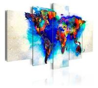 Tableau All colors of the world-Taille L 100 x H 50 cm Imprimé