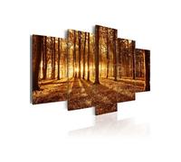 Tableau Imprimé "Amber Forest" 50 x 100 cm