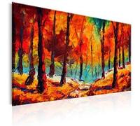 Tableau Imprimé "Artistic Autumn" 60 x 90 cm Multicolore G