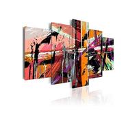 Tableau Imprimé "Artistic Madness" 100 x 200 cm Multicolore G