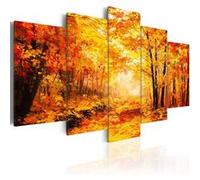 Tableau Imprimé "Autumn Alley" 50 x 100 cm