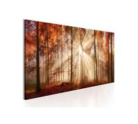 Tableau Imprimé "Autumnal Dawn" 50 x 150 cm Multicolore G