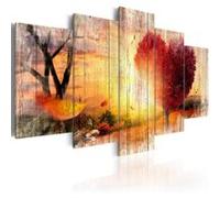 Tableau Imprimé "Autumnal Love" 100 x 200 cm