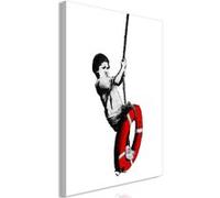 Tableau - Banksy: Boy on Rope (1 Part) Vertical - 60x90 (1056)