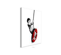 Tableau - Banksy: Boy on Rope (1 Part) Vertical - 80x120 (1057)