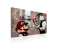 Tableau Imprimé "Banksy - One Last Time" 60 x 90 cm