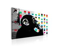 Tableau Artgeist Tableau - Banksy The Thinker Monkey - 60x40 (1052)
