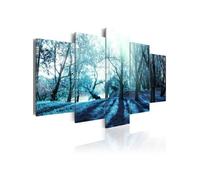 Tableau Imprimé "Blue Glade" 100 x 200 cm