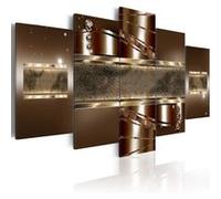 Tableau Brown mirage-Taille L 200 x H 100 cm Imprimé