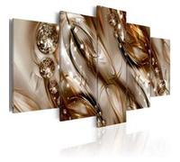 Tableau Imprimé "Brown Tide" 50 x 100 cm Imprimé G