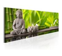 Tableau Imprimé "Buddha : Meditation" 40 x 120 cm Multicolore G