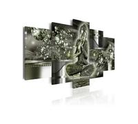 Tableau Imprimé "Buddha Smeraldo" 50 x 100 cm Multicolore G