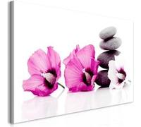 Tableau Imprimé "Calm Mallow Pink" 60 x 120 cm Multicolore G