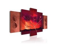 Tableau Imprimé "Carmine Autumn" 100 x 200 cm