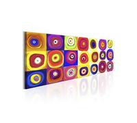 Tableau Imprimé "Carrousel Coloré" 45 x 135 cm