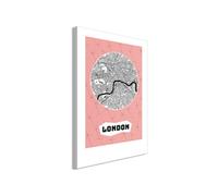 Tableau - Central London (1 Part) Vertical - 60x90 Artgeist (1985)