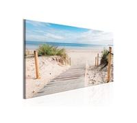 Tableau Imprimé "Charming Beach" 45 x 135 cm