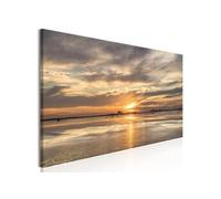 Tableau Imprimé "Cloudy Evening Narrow" 50 x 150 cm Multicolore G