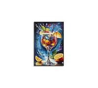 Tableau mural décoratif Mauro Ferretti Cocktail B Multicolore 62x3,5 cm