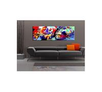 Tableau Imprimé "Colourful Immersion" 50 x 150 cm