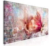 Tableau Imprimé "Colourful Magnolias Narrow" 40 x 120 cm Multicolore G