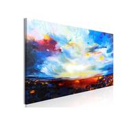 Tableau Imprimé "Colourful Sky Narrow" 50 x 150 cm