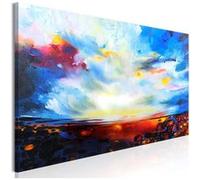 Tableau Imprimé "Colourful Sky Narrow" 50 x 150 cm Multicolore G