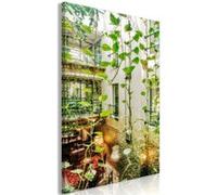 Tableau Imprimé "Cracow : Cafe with Ivy" 60 x 90 cm Multicolore G