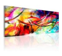 Tableau Dance of the rainbow-Taille L 150 x H 50 cm Imprimé