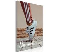 Tableau Imprimé "Dance Your Fears Away" 80 x 120 cm Multicolore G