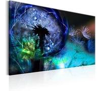 Tableau Imprimé "Dandelions : Blue Glow" 80 x 120 cm