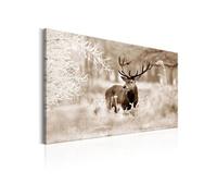 Tableau Deer in Sepia-Taille L 120 x H 80 cm Imprimé