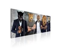 Tableau Different Faces-Taille L 200 x H 80 cm