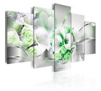 Tableau Imprimé "Emerald Bouquet" 100 x 200 cm Imprimé G