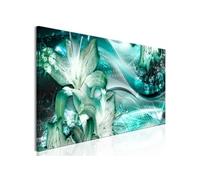 Tableau Imprimé "Emerald Dream Narrow" 40 x 120 cm Multicolore G