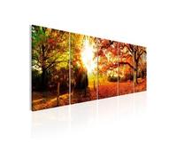 Tableau Imprimé "Enchanting Autumn" 90 x 225 cm Multicolore G