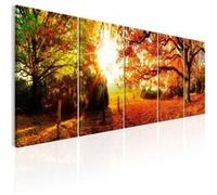 Tableau Imprimé "Enchanting Autumn" 90 x 225 cm Multicolore G