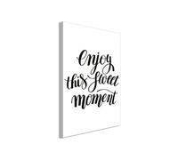 Tableau Imprimé "Enjoy This Sweet Moment" 40 x 60 cm